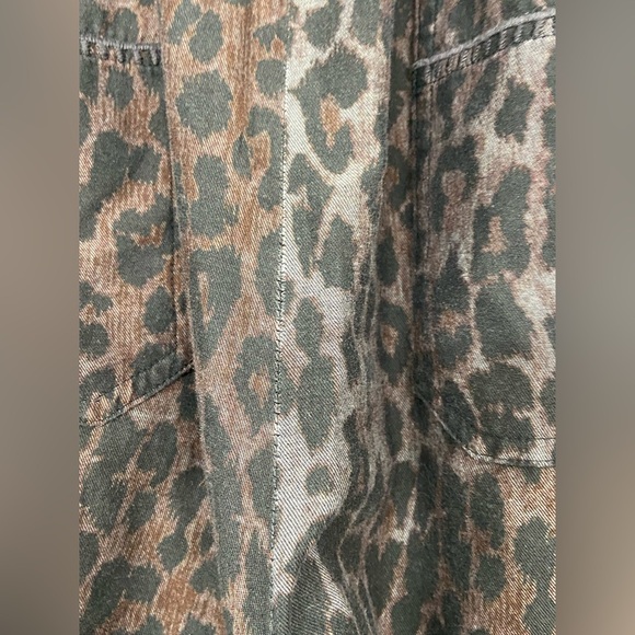 Johnny Was Shuri Cargo Pant Leopard Print Brown Size Medium - Picture 9 of 13